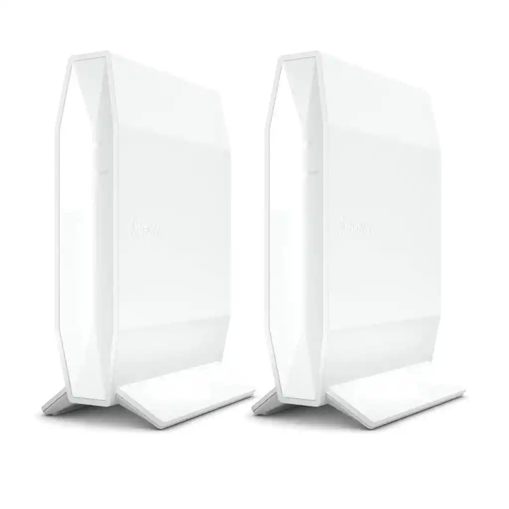 Router + Mesh Wifi 6 Gigabit Ax1800, Belkin Rt1800 (2-pack)