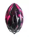 Casco Patinaje Ciclismo Niño/adulto Luz Led Ajustable - Talla:s -fucsia