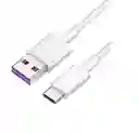 Cable De Usb Tipo C Macho A Usb 3.0 5a Carga Super Rapida