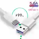Cable De Usb Tipo C Macho A Usb 3.0 5a Carga Super Rapida