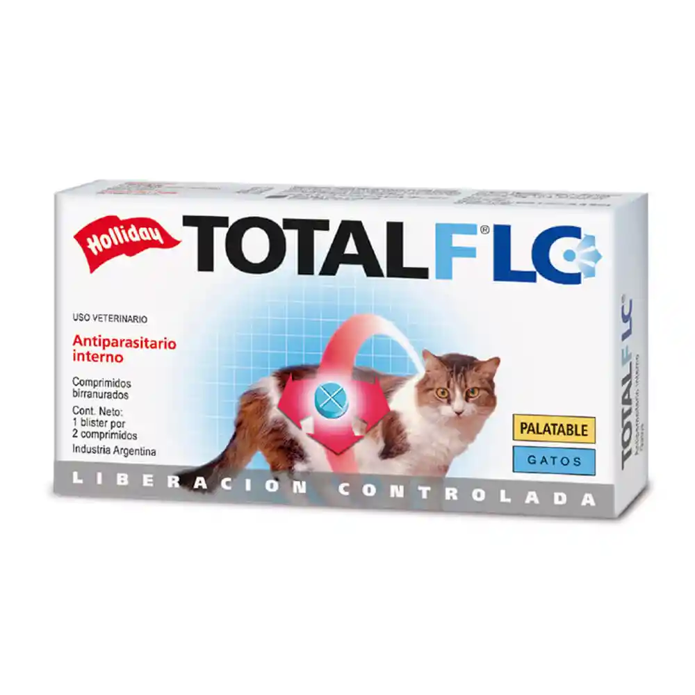 Total Flc Antiparasitario Interno Gatos