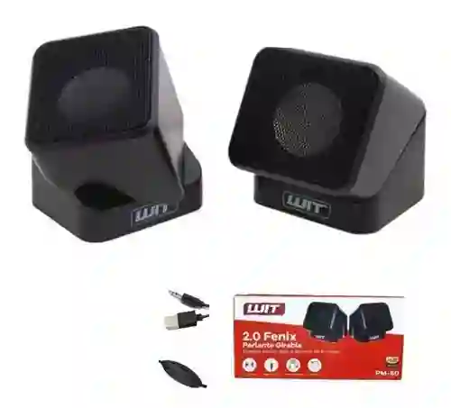 Parlantes Para Computador Pc Wit Conexión 3.5mm-usb Pm-60