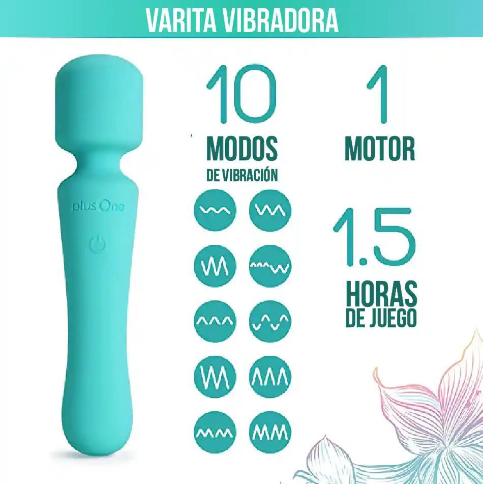 Vibrador Plus One Vibrating Wand