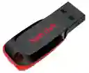 Memoria Usb 128gb Sandisk Cruzer Blade Compacto Diseño Slim