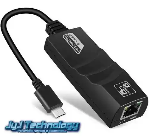 Adaptador Convertidor Tipo C A Rj45