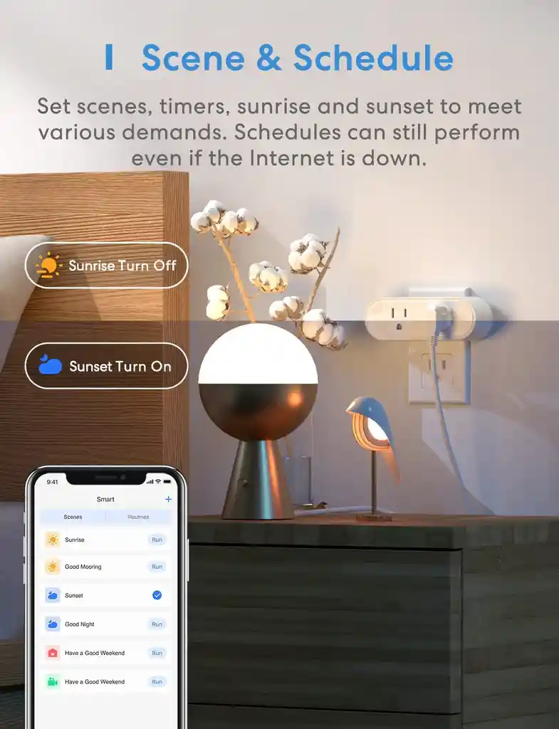 Enchufe Wifi Apple Doble Inteligente Smart Plug Homekit Siri