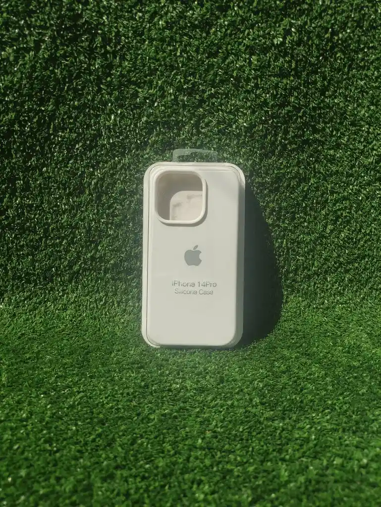 Iphone 14 Pro | Forro Protector| Silicone Case | Blanco |iphone | Carcasa | Funda | Anti Humedad