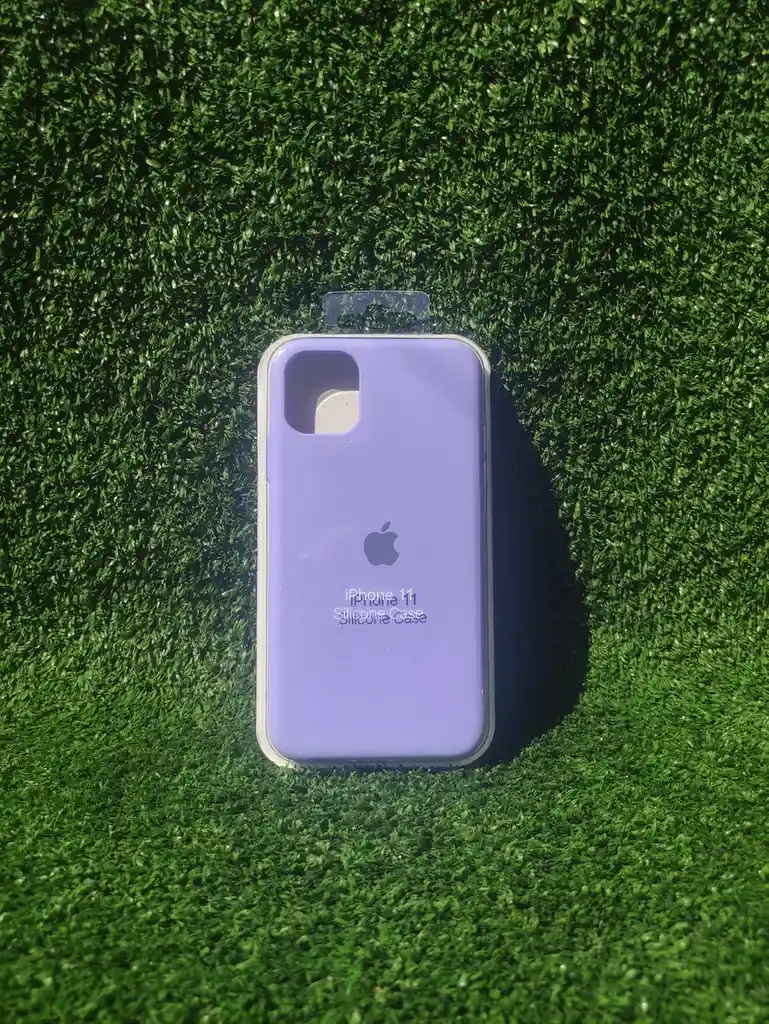 Iphone 11 | Forro Protector| Silicone Case | Lila | Iphone | Carcasa | Funda | Anti Humedad