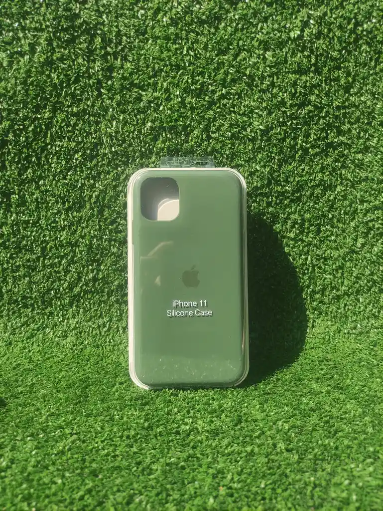 Iphone 11 | Forro Protector| Silicone Case | Verde Cocodrilo |iphone | Carcasa | Funda | Anti Humedad