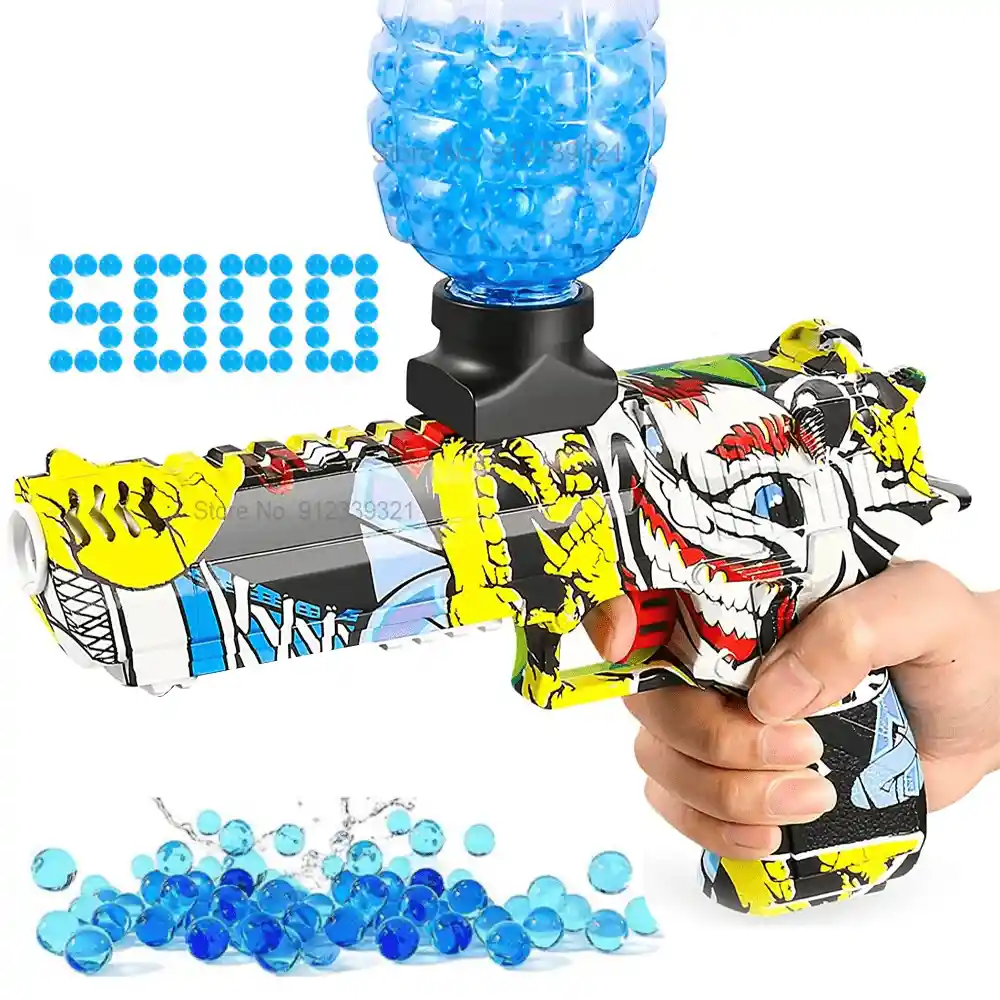 Pistola De Juguete Eléctrica Hidrogel Bolas Orbeez Splatter