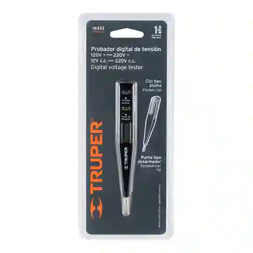 Probador Digital De Tension Truper