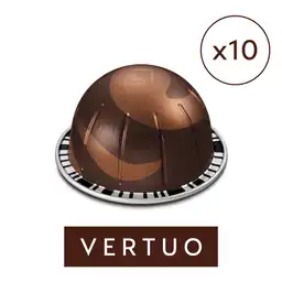 Café Barista Creations Rich Chocolate X 10 Cápsulas Vertuo Nespresso