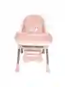 Silla Comedor Alta Y Baja Baby Dinner Bebesit Rosa