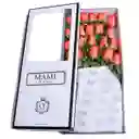 Califronia 24 Rosas Caja Blanca