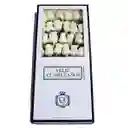 Celeste 24 Rosas - Caja Blanca