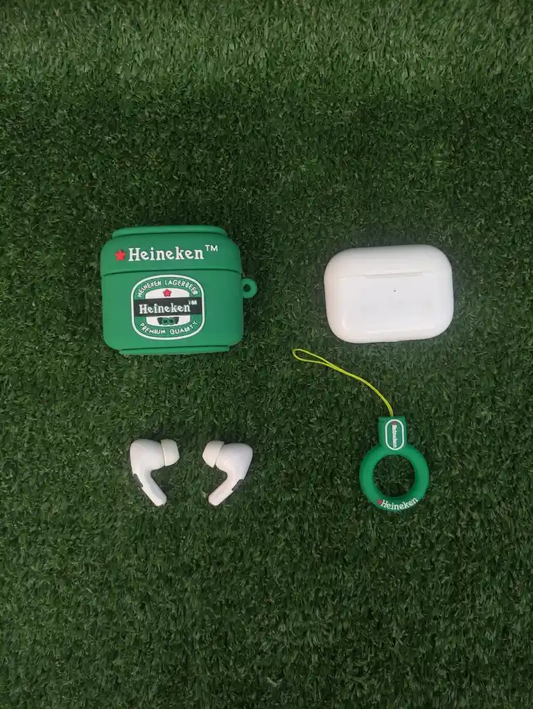 Forro Protector Heineken Para Airpods Serie 3 | Case Airpods Serie 3