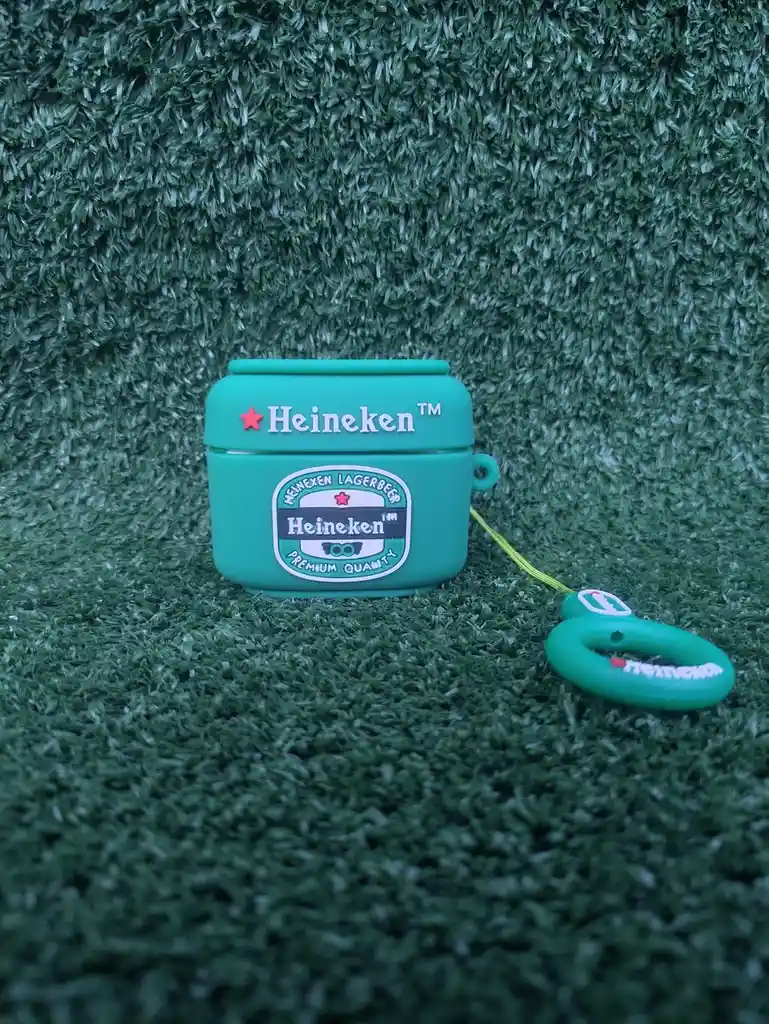 Forro Protector Heineken Para Airpods Serie 3 | Case Airpods Serie 3