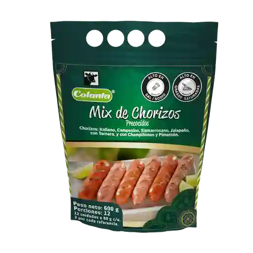 Mix De Chorizos X 600 G