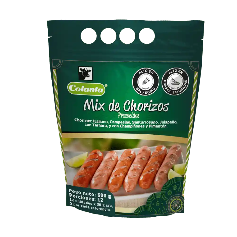 Mix De Chorizos X 600 G