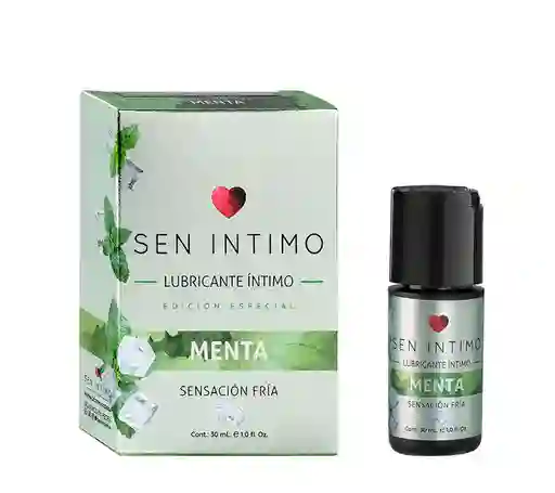 Lubricante Intimo Menta Sensacion Fria 30ml Sen Intimo