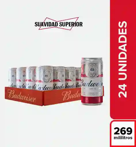 Caja Budweiser Lata 269 X 24 Lt