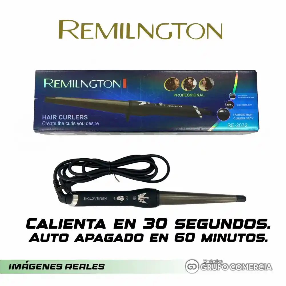 Plancha Rizador Para Crespos Dama Remilngton Profesional