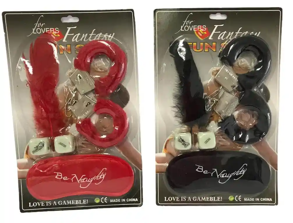 Kit De Esposas, Kit De Bondage X4