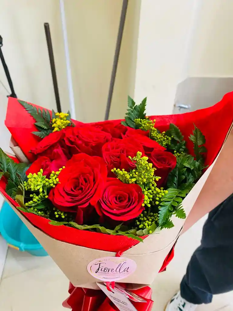 Bouquet De Rosas Frescas