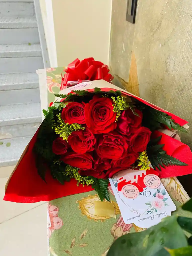 Bouquet De Rosas Frescas