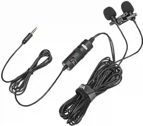 Duo Microfonos De Solapa Boya By-m1dm