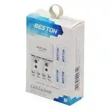 Cargador De Pilas Beston + 4 Pilas Recargables