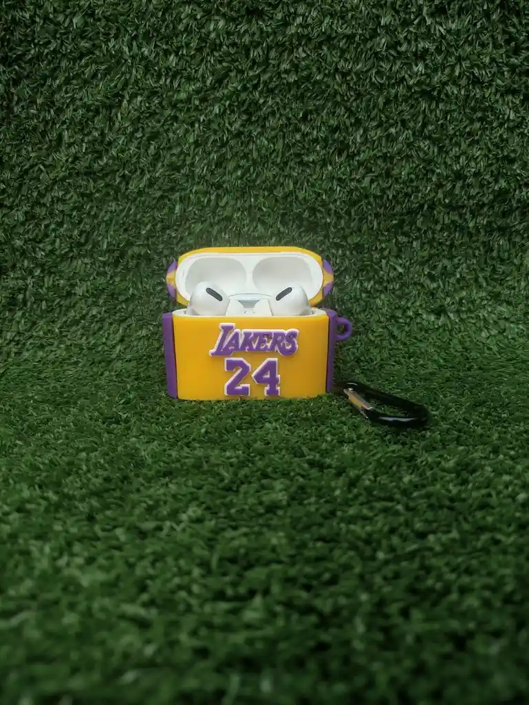 Forro Protector Lakers Para Airpods Pro | Case Airpods Pro