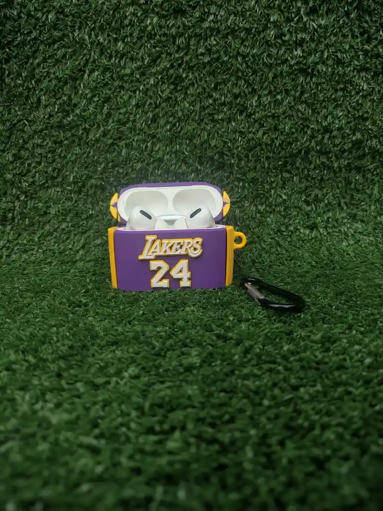 Forro Protector Lakers Para Airpods Pro | Case Airpods Pro