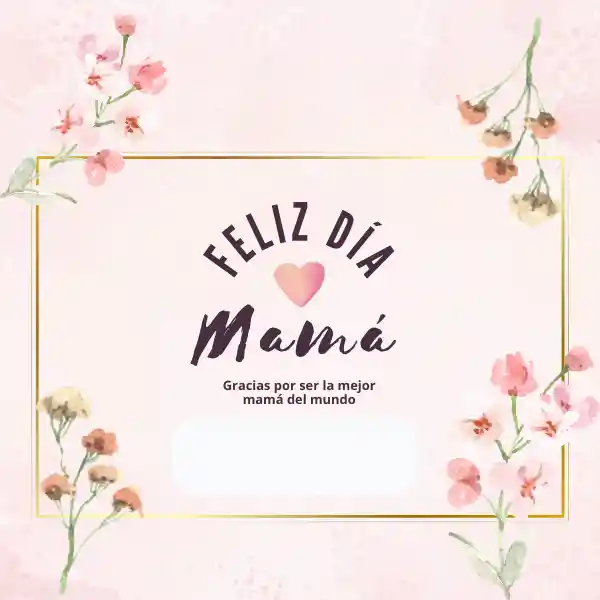 Tarjeta De Regalo Mamá