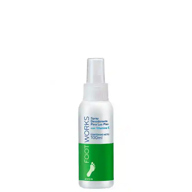 Foot Works Spray Desodorante Para Pies 100 Ml