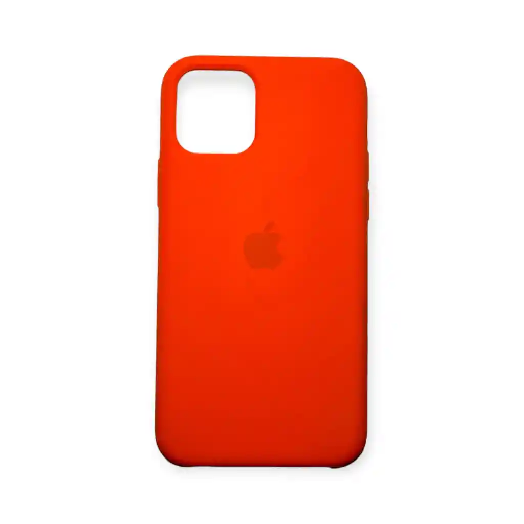 Silicone Case Estuche Funda Para Iphone 11 Pro Naranja