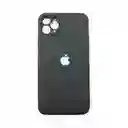 Silicone Case Estuche Funda Para Iphone 11 Pro Max Negro