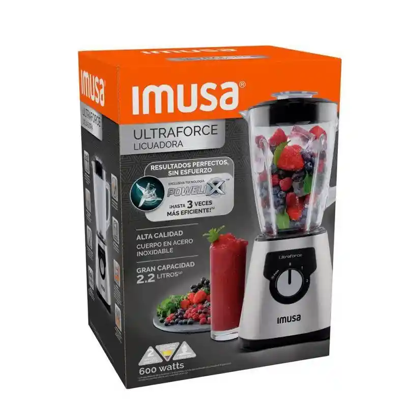 Imusa Licuadora 2v Ultraforce Negra
