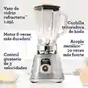 Licuadora Oster Clásica Cromada 700w