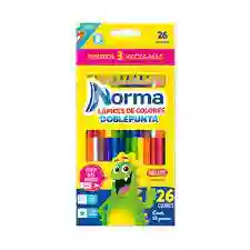 Color Norma Doble Punta Caja X 13