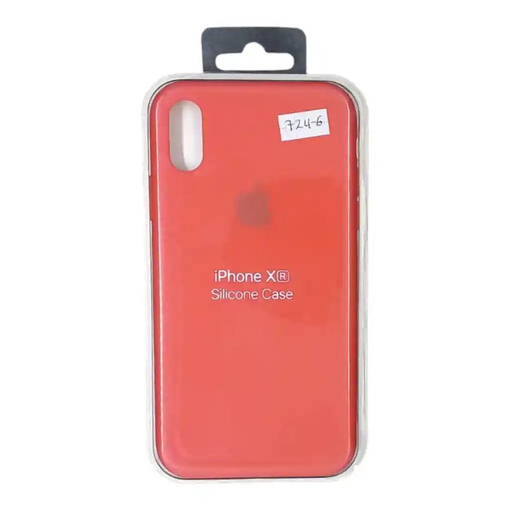 Forro Silicone Case Iphone Xr Rojo