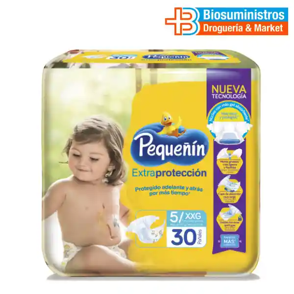  Panales Pequeñin Extra Proteccion Etapa 5 X 30 Und 