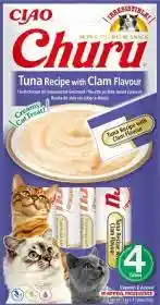 Churu Tuna With Clam 4 Tubes