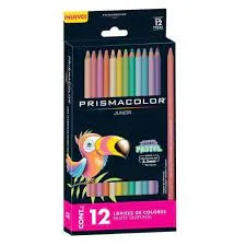 Color Prismacolor Tono Pastel Caja X 12 Unidades