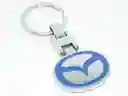 Llavero Cromado Emblema Mazda 3d Logo Carro