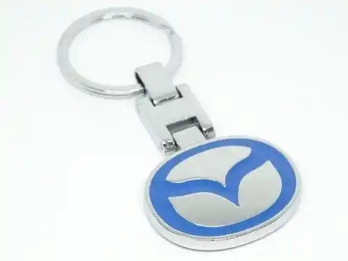 Llavero Cromado Emblema Mazda 3d Logo Carro