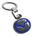 Llavero Cromado Emblema Mazda 3d Logo Carro