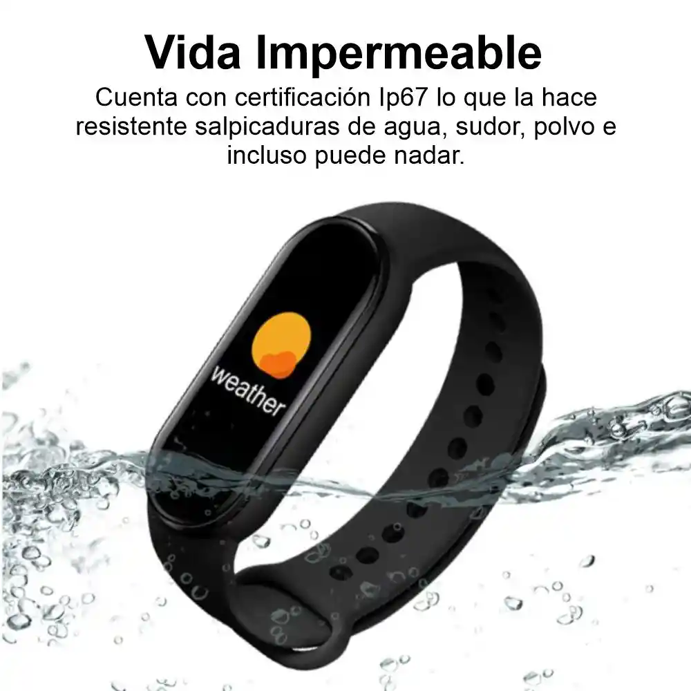 Smart Band Reloj Inteligente Pulsera Sport Fitness Watch M7