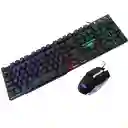 Teclado Y Mouse Gamer Rgb Usb Power Group Gc-801