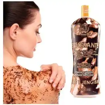  Exfoliante De Cefe Y Jengibre HERBACOL X Litro 